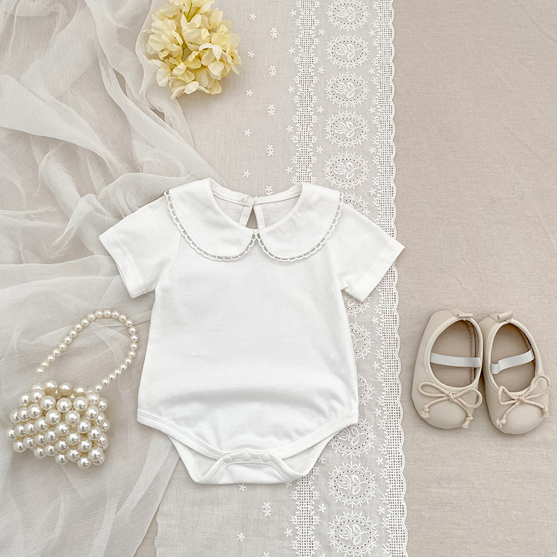 Bamboo Bodysuit Baby - 0-24M Summer Newborn Kids Baby Girls