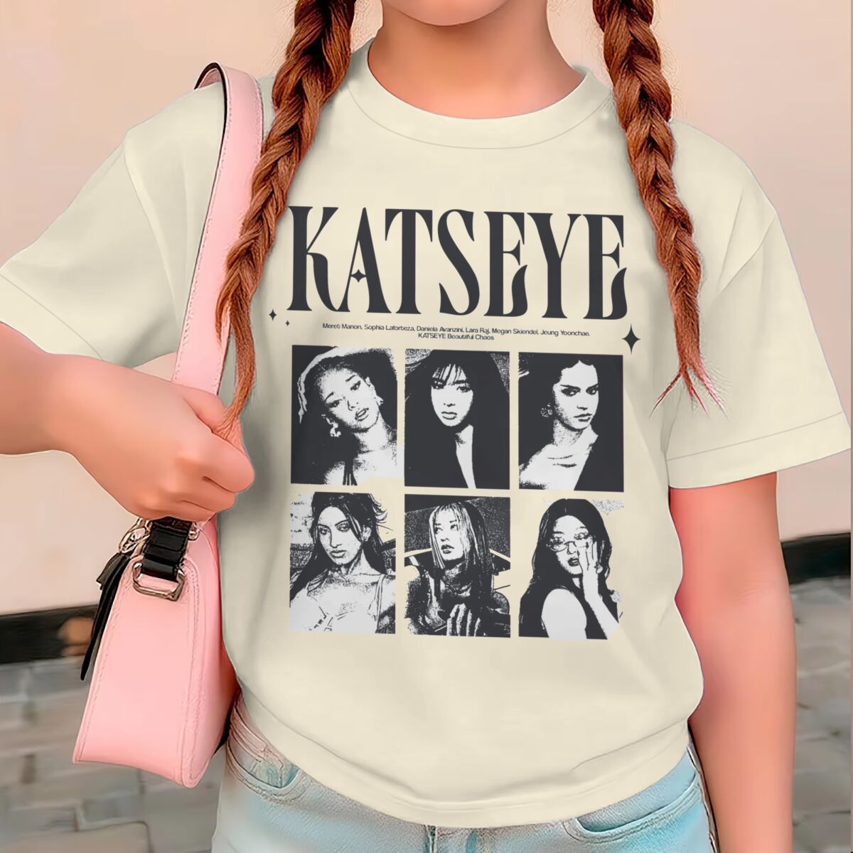 Baby Clothing Patterns - KATSEYE Print Summer Tops Girls Y2K