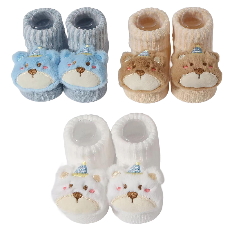 Baby Clothing Deals - 3Pairs/set Baby Socks Girls Boys Newborn