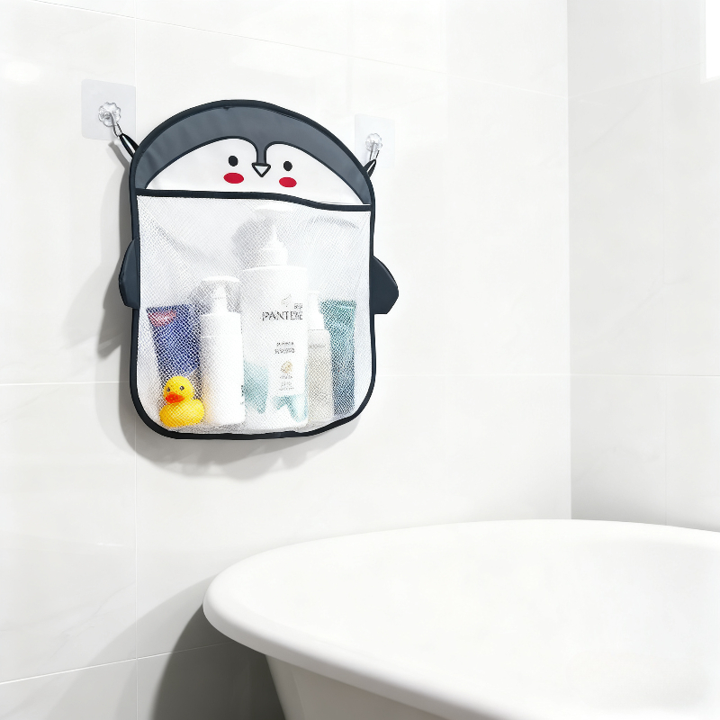 Baby Clothing Basket - Cute Cartoon Animal Polyester Mesh Storage