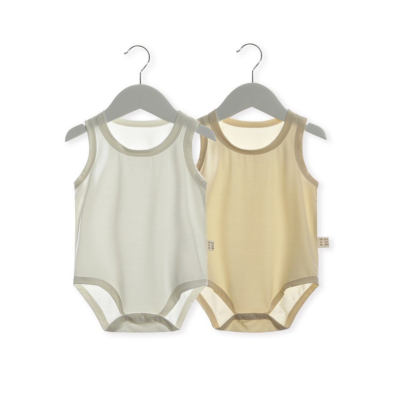 Bamboo Bodysuit Baby - Baby Sleeveless Bodysuit Bamboo Baby Romper