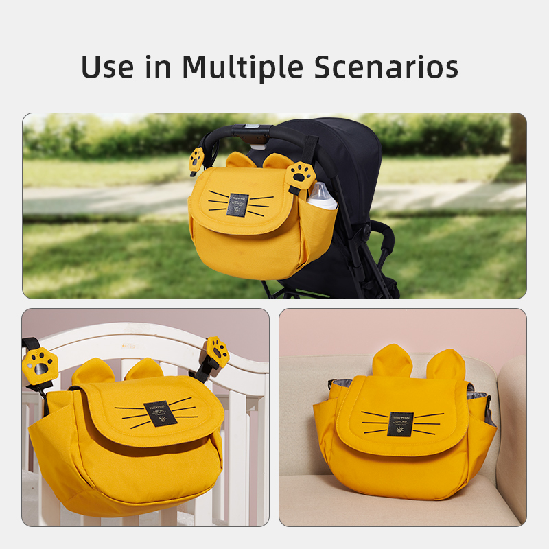 Sunveno Cat Diaper Bag Large C - Baby Clothing Hamper ulasan dan harga