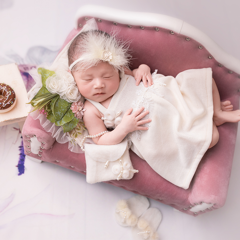 Nezha Outfit Newborn Photograp - Baby Clothing Sewing ulasan dan harga