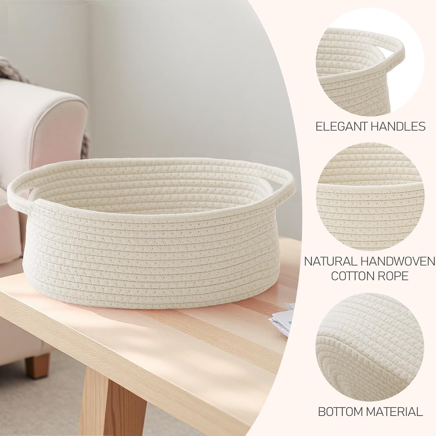 Woven Basket with Gift Bags, R - Baby Clothing Basket ulasan dan harga