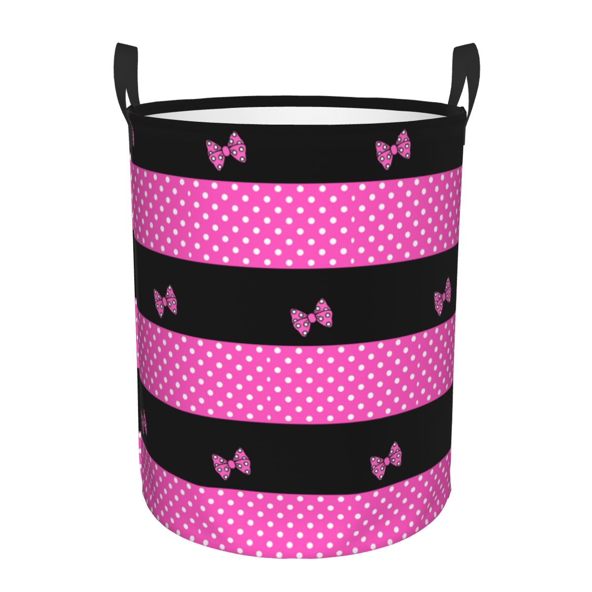 Custom Pink Minnie Polkadots L - Baby Clothing Hamper ulasan dan harga