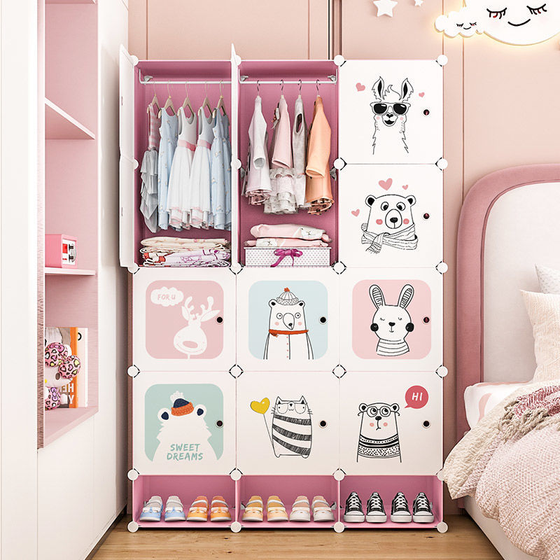 Children Wardrobe Clothes Fold - Baby Clothing Storage ulasan dan harga