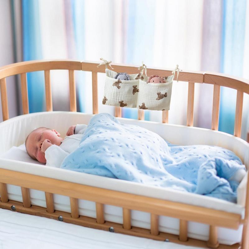 Baby Crib Organizer Cot Caddy  - Baby Clothing Storage ulasan dan harga
