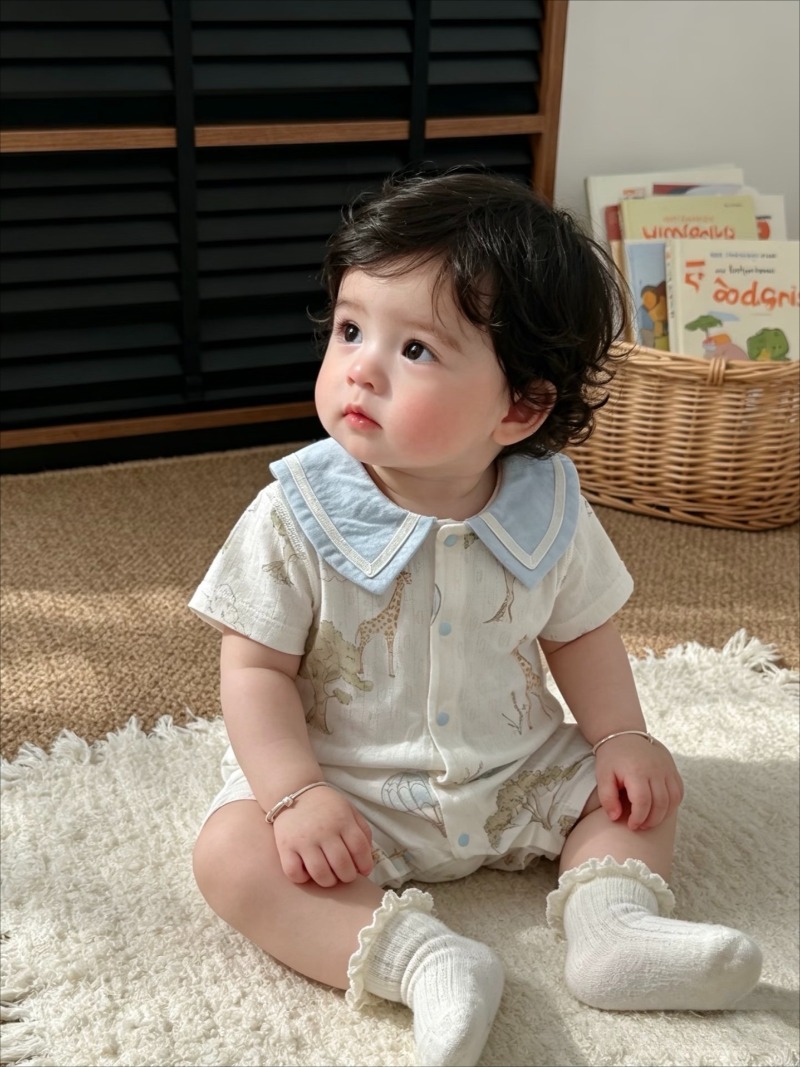 Giraffe Baby Clothes Newborn S - Bamboo Bodysuit Baby ulasan dan harga