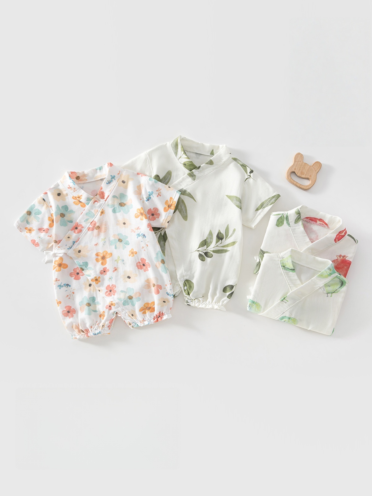 0-2Y Summer Baby Newborn Bodys - Bamboo Bodysuit Baby ulasan dan harga