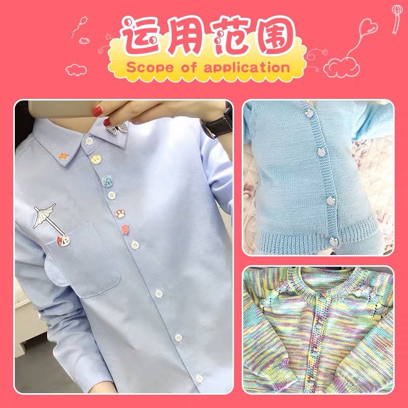 6PCS Animal Children Cartoon B - Baby Clothing Sewing ulasan dan harga