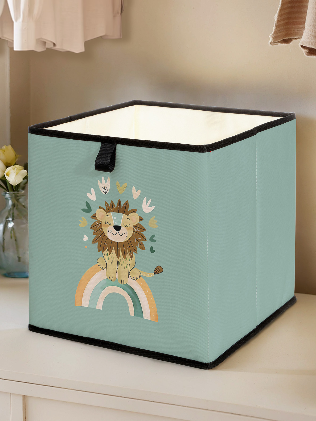 Cute Lion Rainbow Print Foldab - Baby Clothing Patterns ulasan dan harga