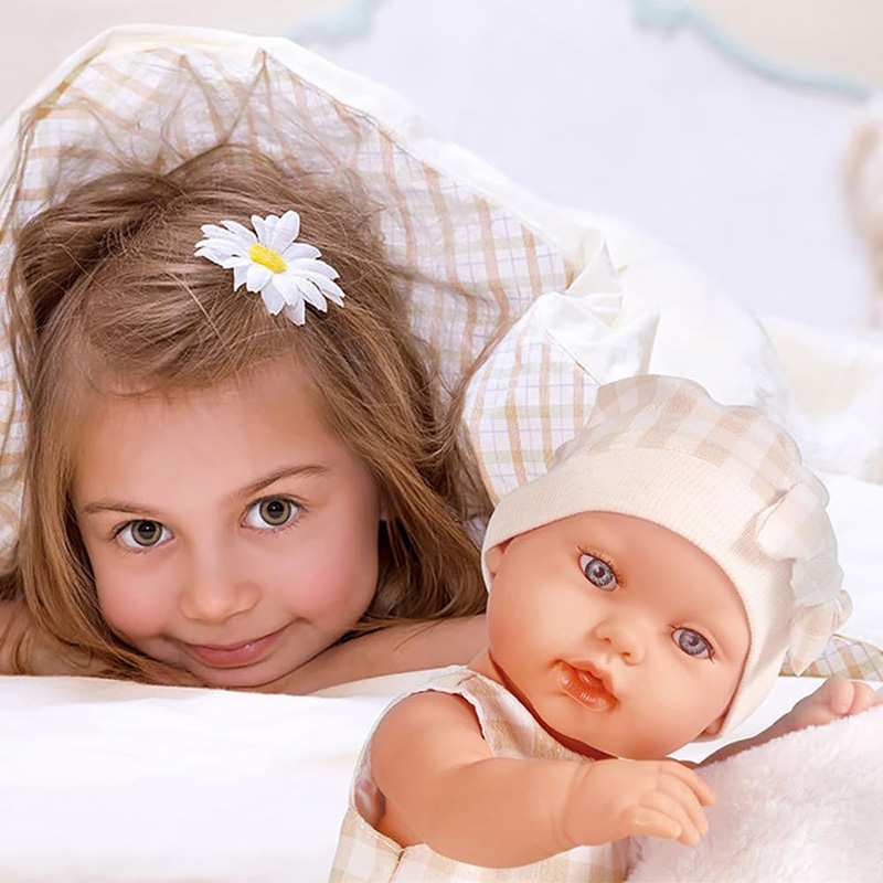 14inch 35cm Baby Doll with Clo - Baby Clothing Basket ulasan dan harga