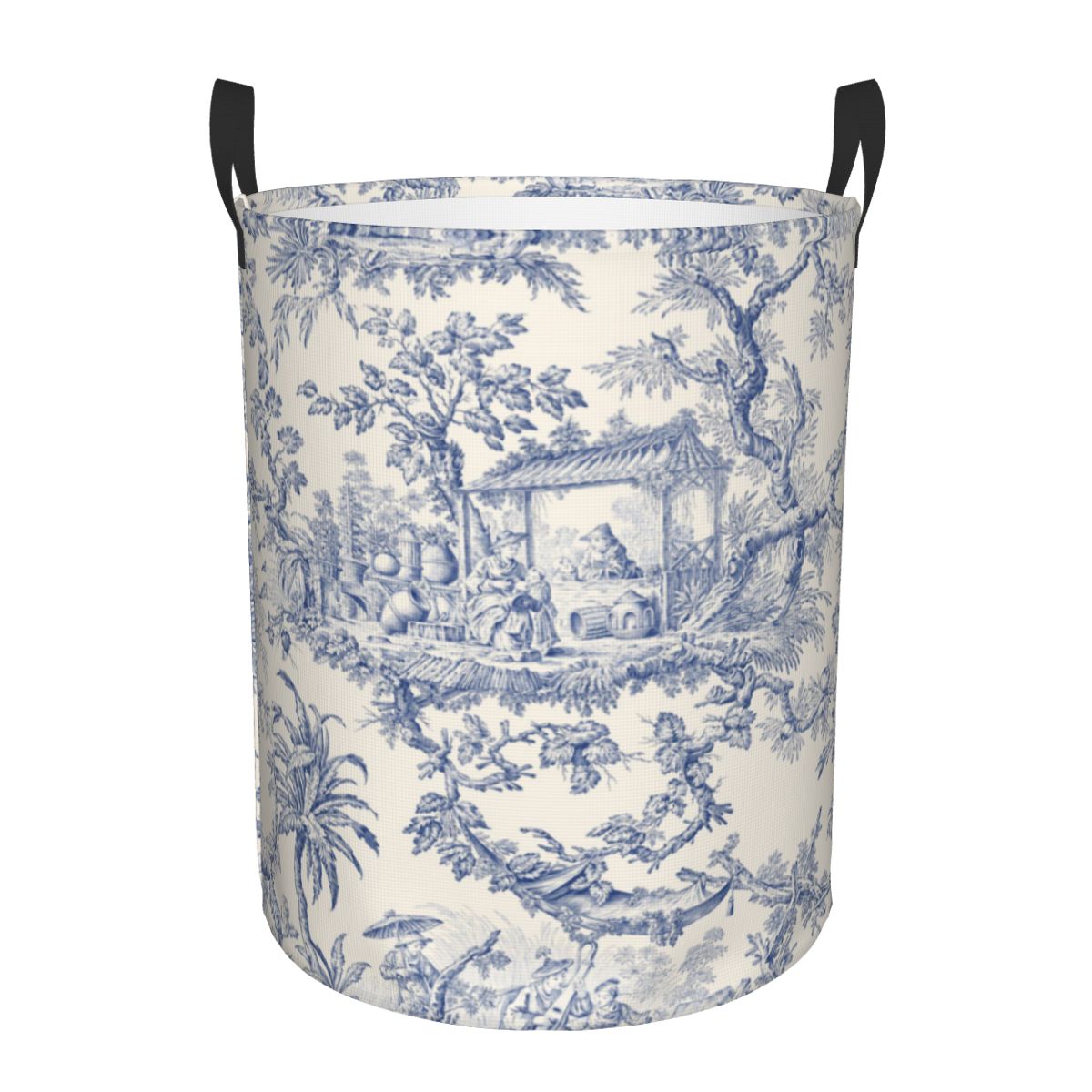 Custom Toile De Jouy Patterns  - Baby Clothing Hamper ulasan dan harga