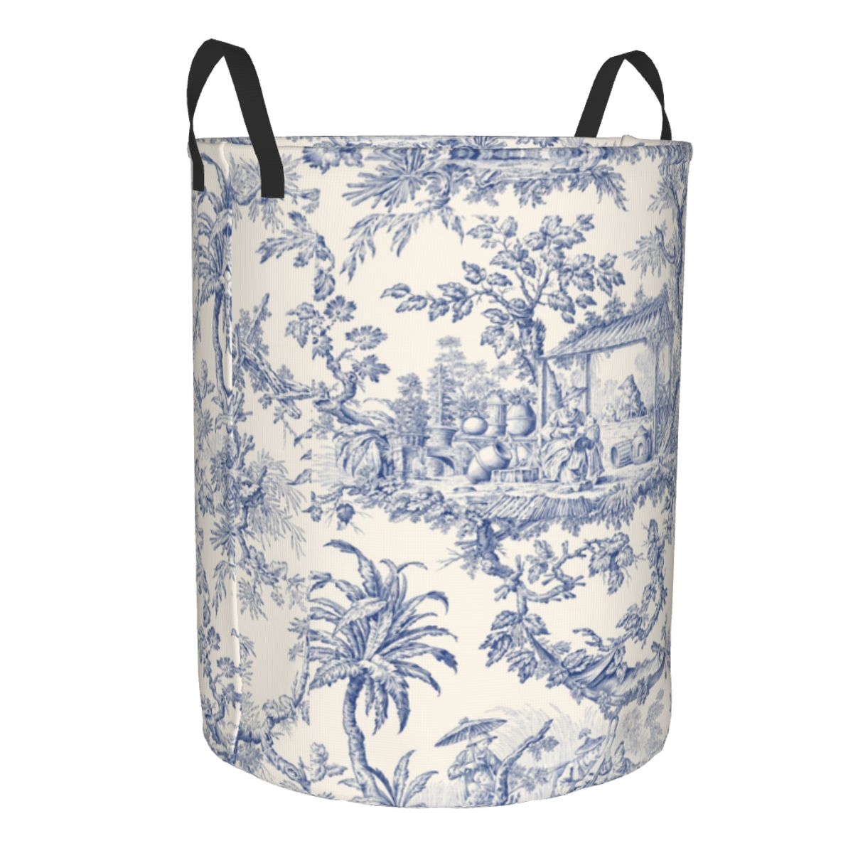 Custom Toile De Jouy Patterns  - Baby Clothing Hamper ulasan dan harga