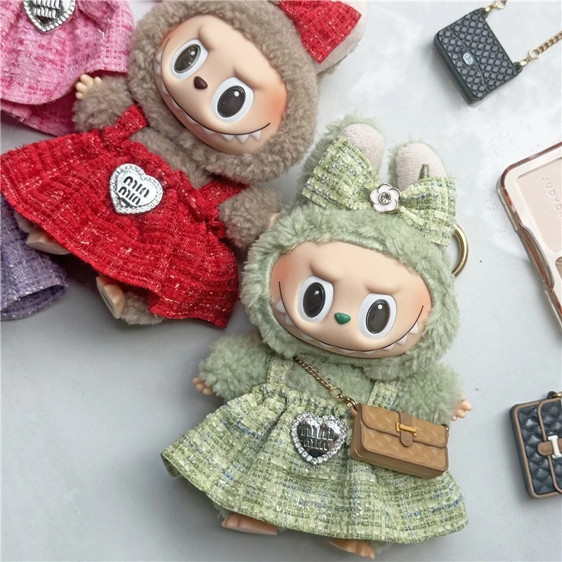 15 17cm For Labubu Doll Adorab - Baby Clothing Accessories ulasan dan harga