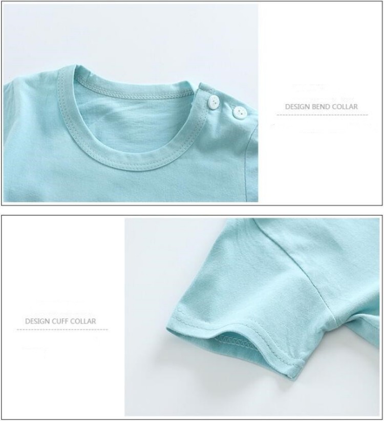 Cotton Tees+Shorts 2-piece Tra - Baby Clothing Patterns ulasan dan harga