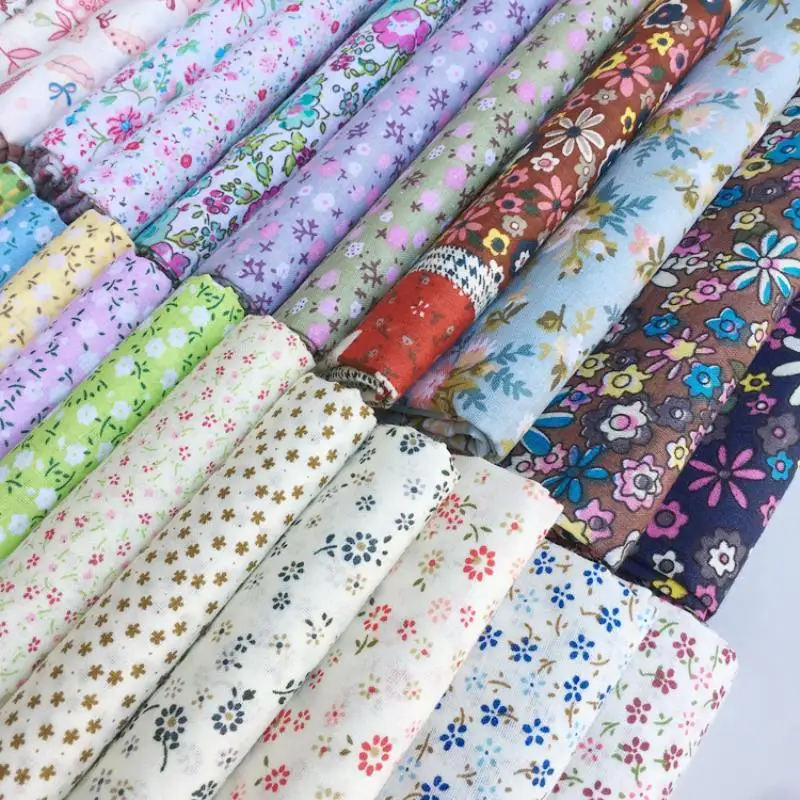 Pure cotton countryside floral - Baby Clothing Sewing ulasan dan harga