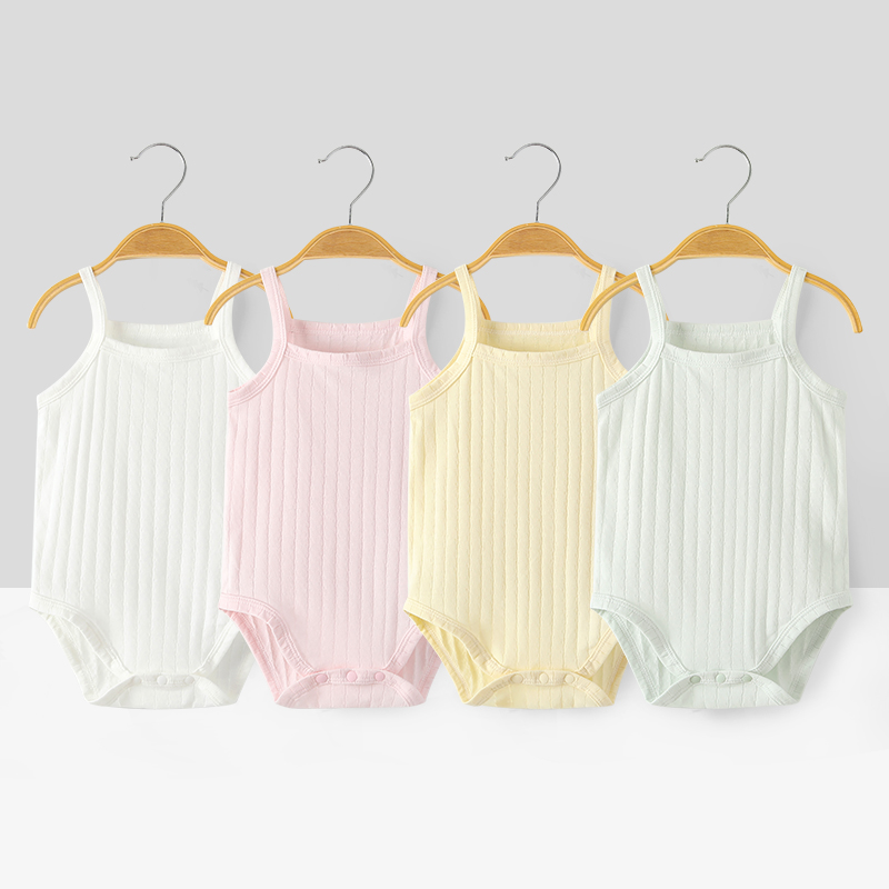 Soft &Breathable Cotton Summer - Bamboo Bodysuit Baby ulasan dan harga
