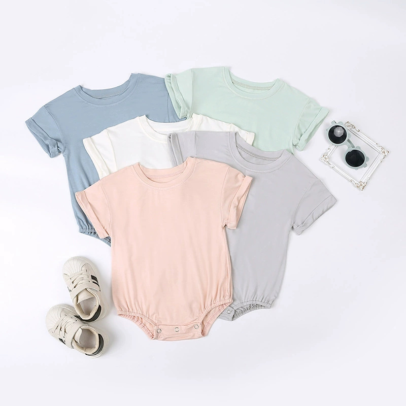 Newborn Baby Boy Girl Basic So - Bamboo Bodysuit Baby ulasan dan harga