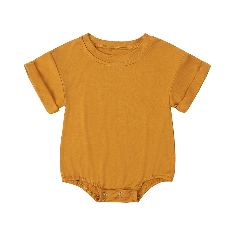 Newborn Baby Boy Girl Basic So - Bamboo Bodysuit Baby ulasan dan harga
