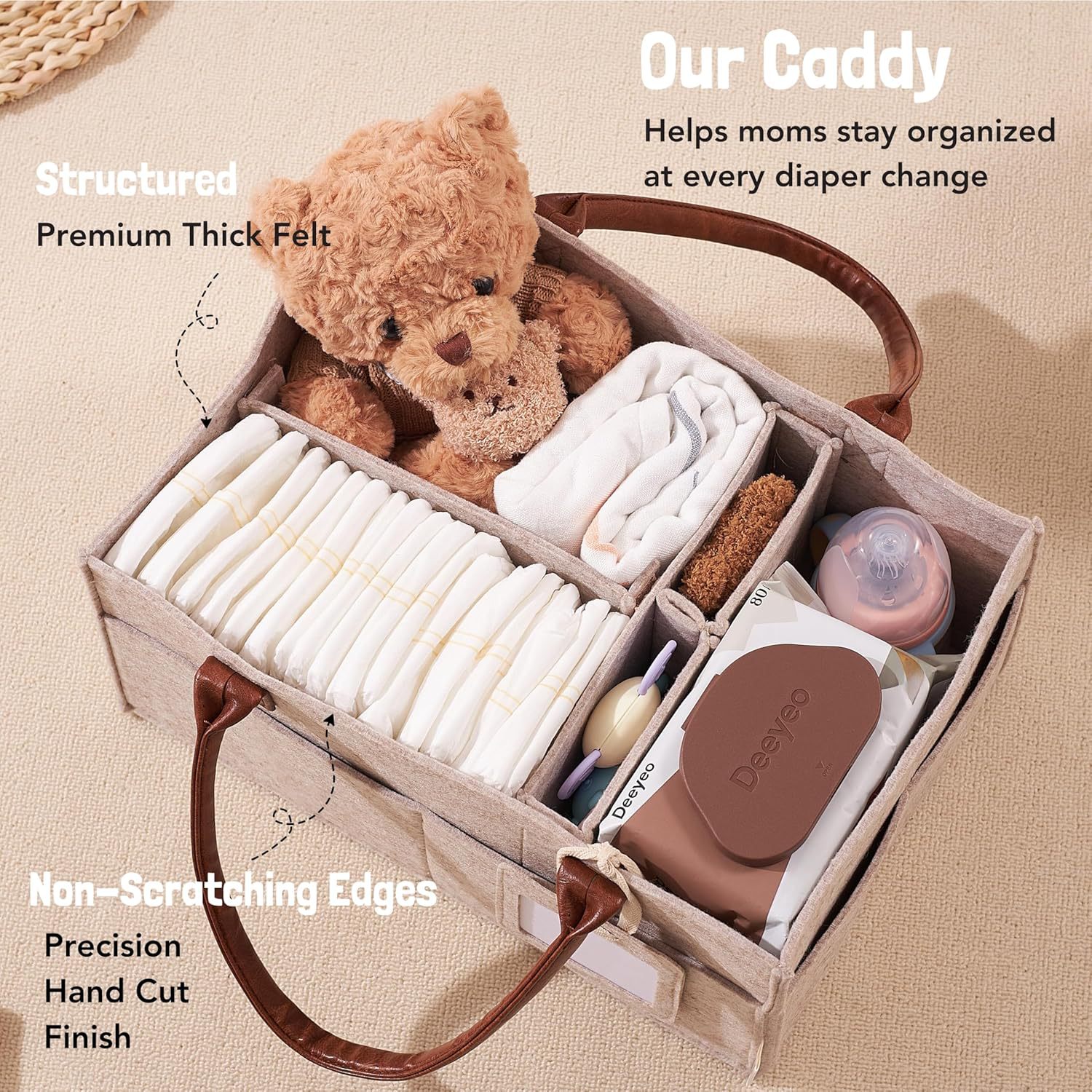 Baby Felt Storage Nursery Orga - Baby Clothing Hamper ulasan dan harga