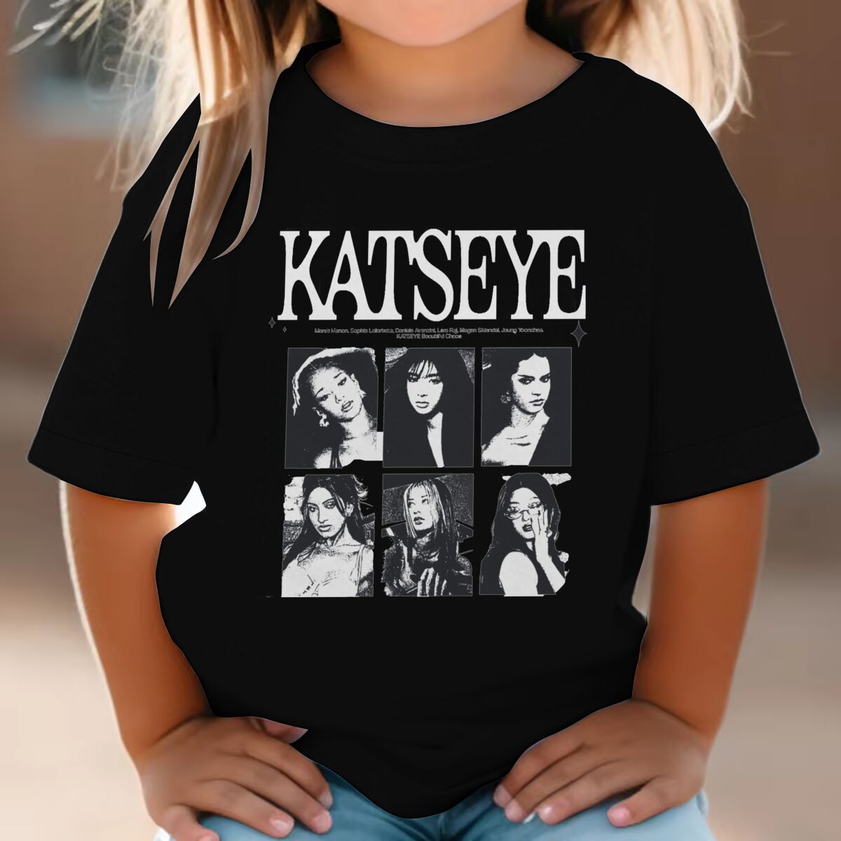 KATSEYE Print Summer Tops Girl - Baby Clothing Patterns ulasan dan harga