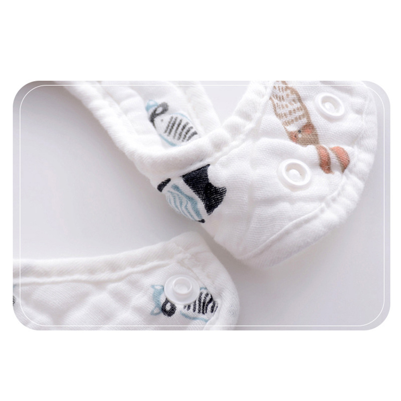 Baby Bibs U-shaped Bandana Fee - Baby Clothing Patterns ulasan dan harga