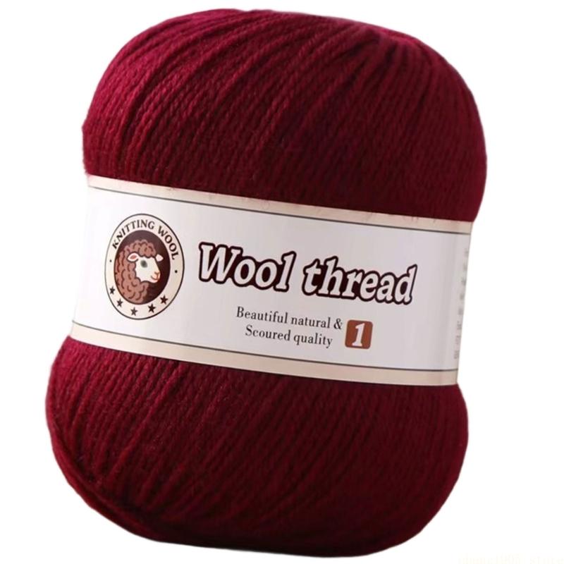 QX2E Multicolored Wool Acrylic - Baby Clothing Sewing ulasan dan harga