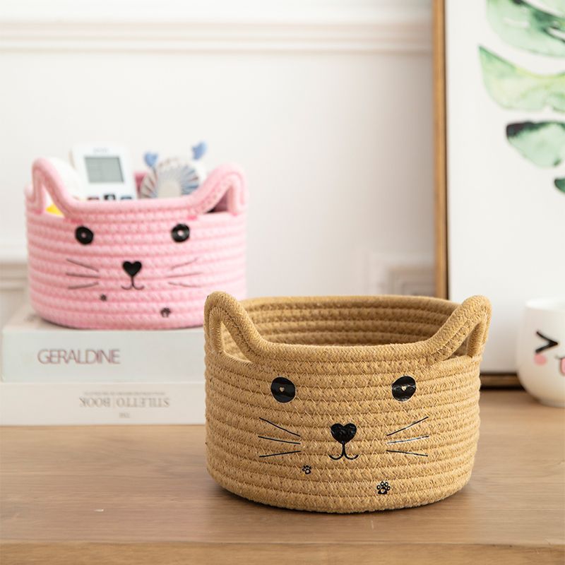 Cute Storage Baskets Cotton Wo - Baby Clothing Basket ulasan dan harga