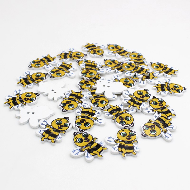 50Pcs New Mixed Cartoon Button - Baby Clothing Sewing ulasan dan harga