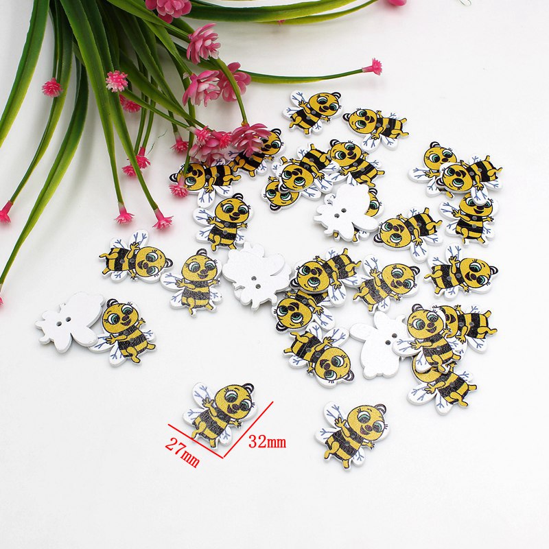 50Pcs New Mixed Cartoon Button - Baby Clothing Sewing ulasan dan harga