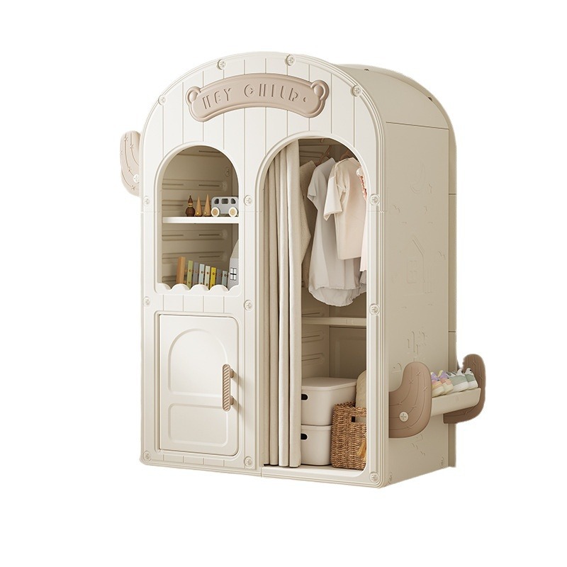 Children's Wardrobe Household  - Baby Clothing Storage ulasan dan harga