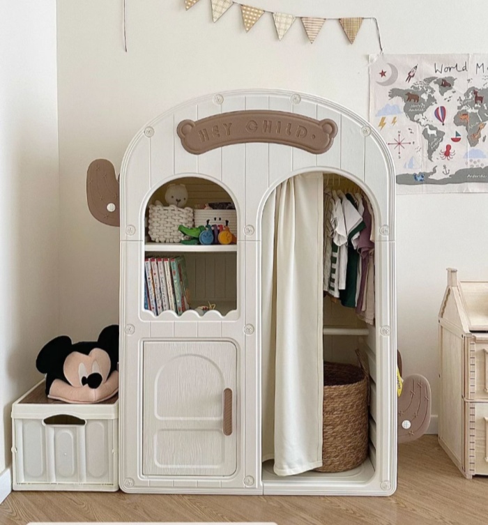 Children's Wardrobe Household  - Baby Clothing Storage ulasan dan harga