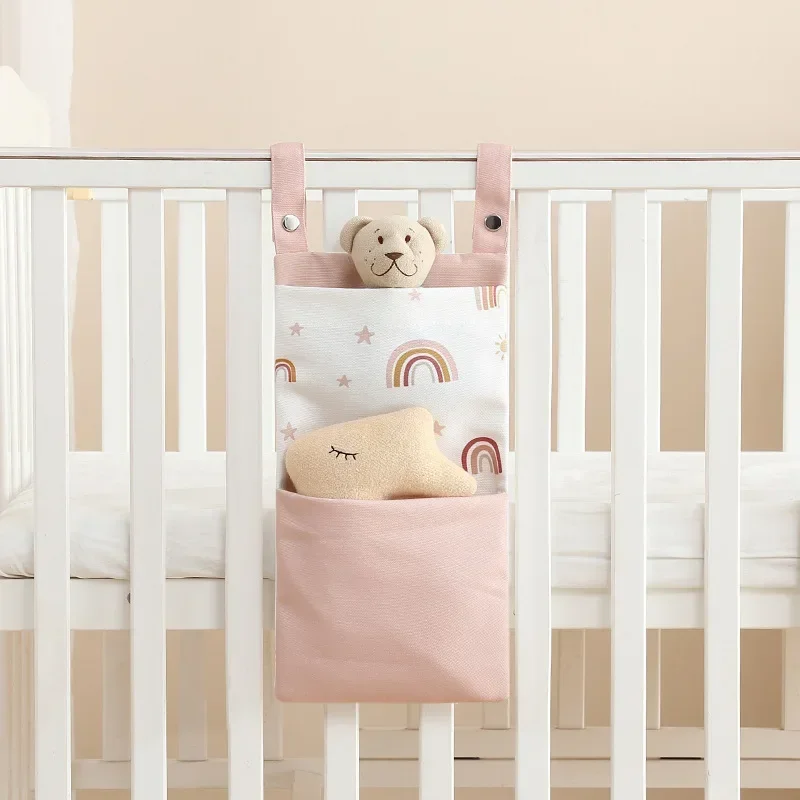 Baby Crib Organizer Bed Hangin - Baby Clothing Hamper ulasan dan harga