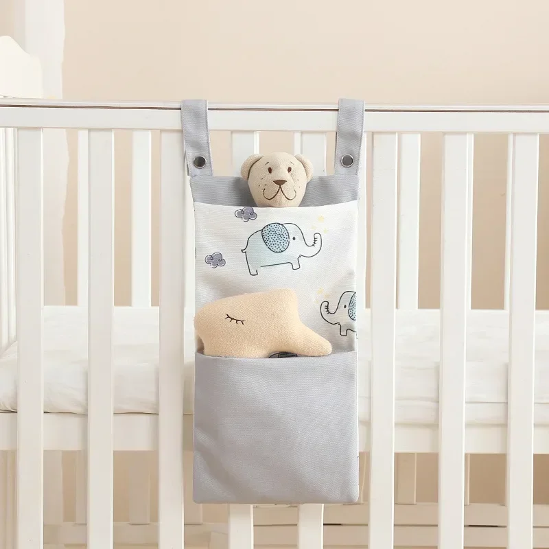Baby Crib Organizer Bed Hangin - Baby Clothing Hamper ulasan dan harga