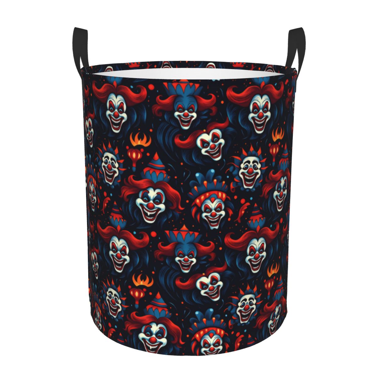 Halloween Red Blue Evil Clown  - Baby Clothing Basket ulasan dan harga