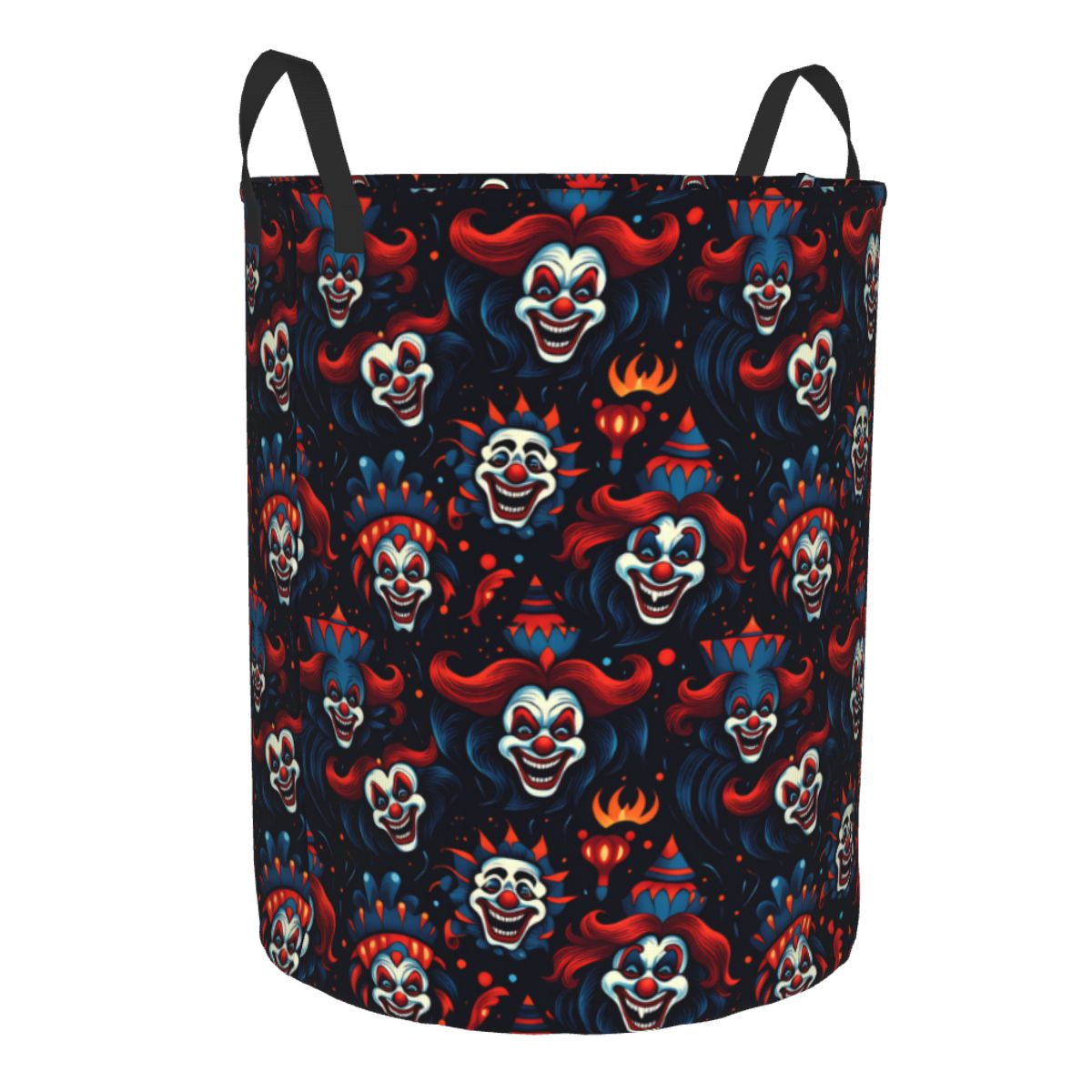 Halloween Red Blue Evil Clown  - Baby Clothing Basket ulasan dan harga
