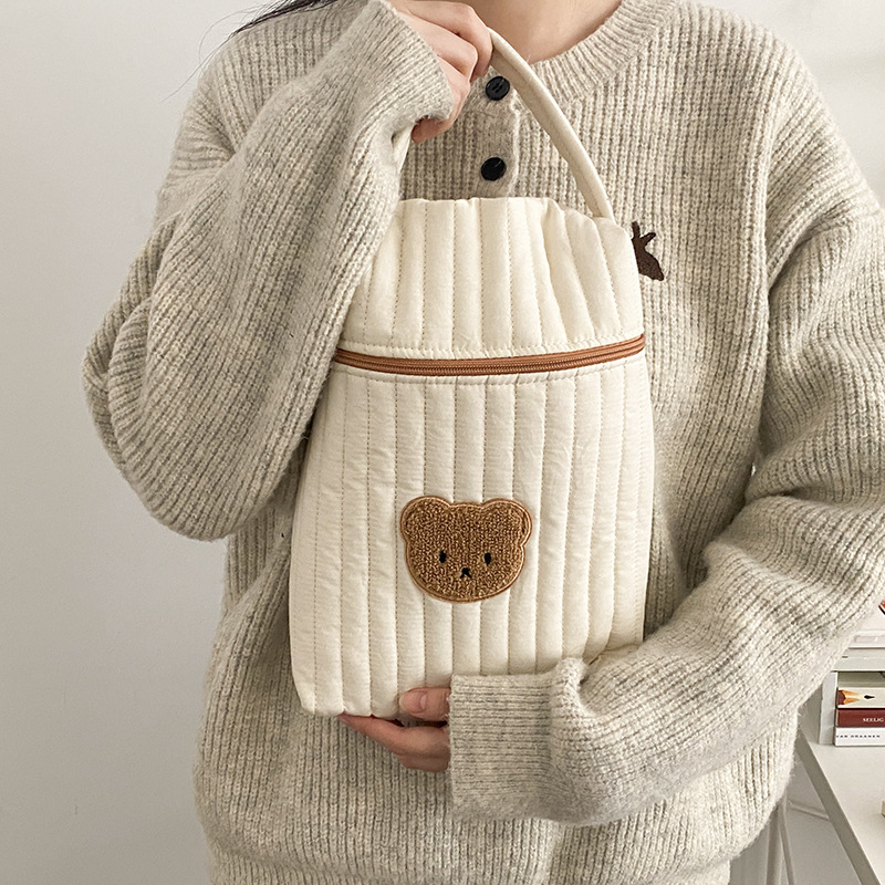 Baby Diaper Bag for Mom Cotton - Baby Clothing Hamper ulasan dan harga