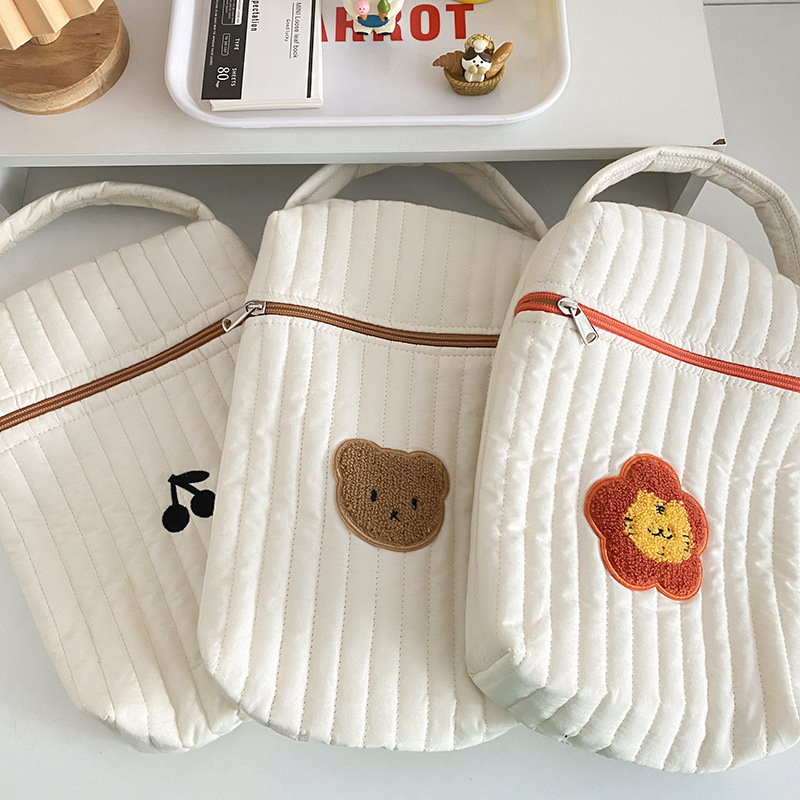Baby Diaper Bag for Mom Cotton - Baby Clothing Hamper ulasan dan harga