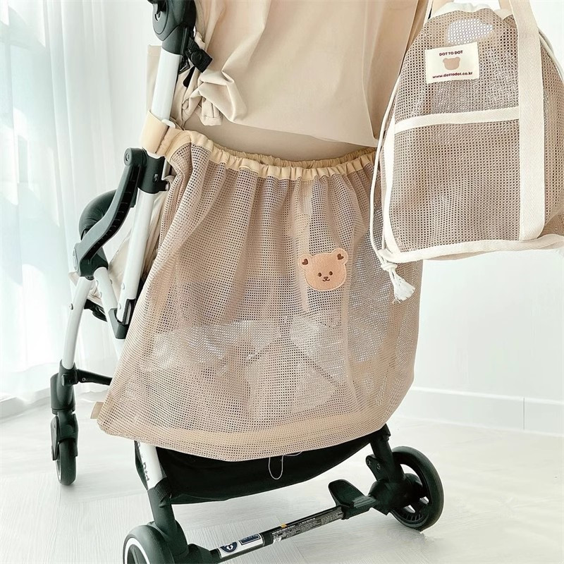 Reusable Stroller Hanging Bag  - Baby Clothing Hamper ulasan dan harga