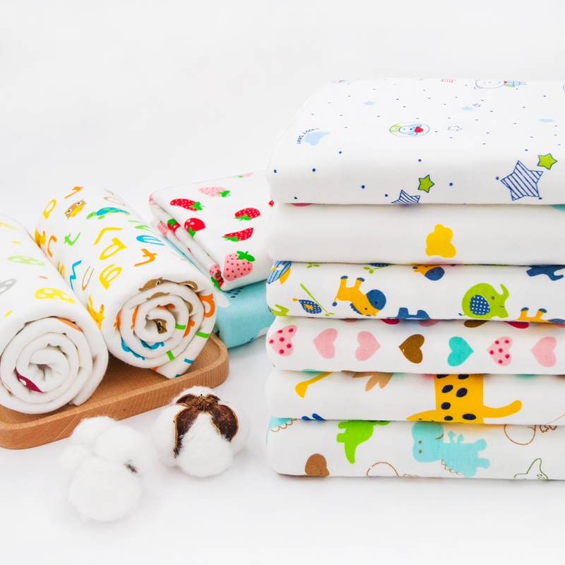 Printed Cotton Knitting Fabric - Baby Clothing Sewing ulasan dan harga