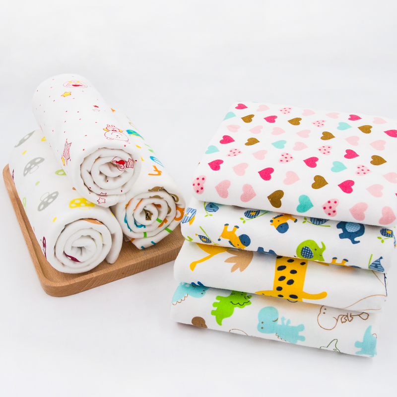 Printed Cotton Knitting Fabric - Baby Clothing Sewing ulasan dan harga