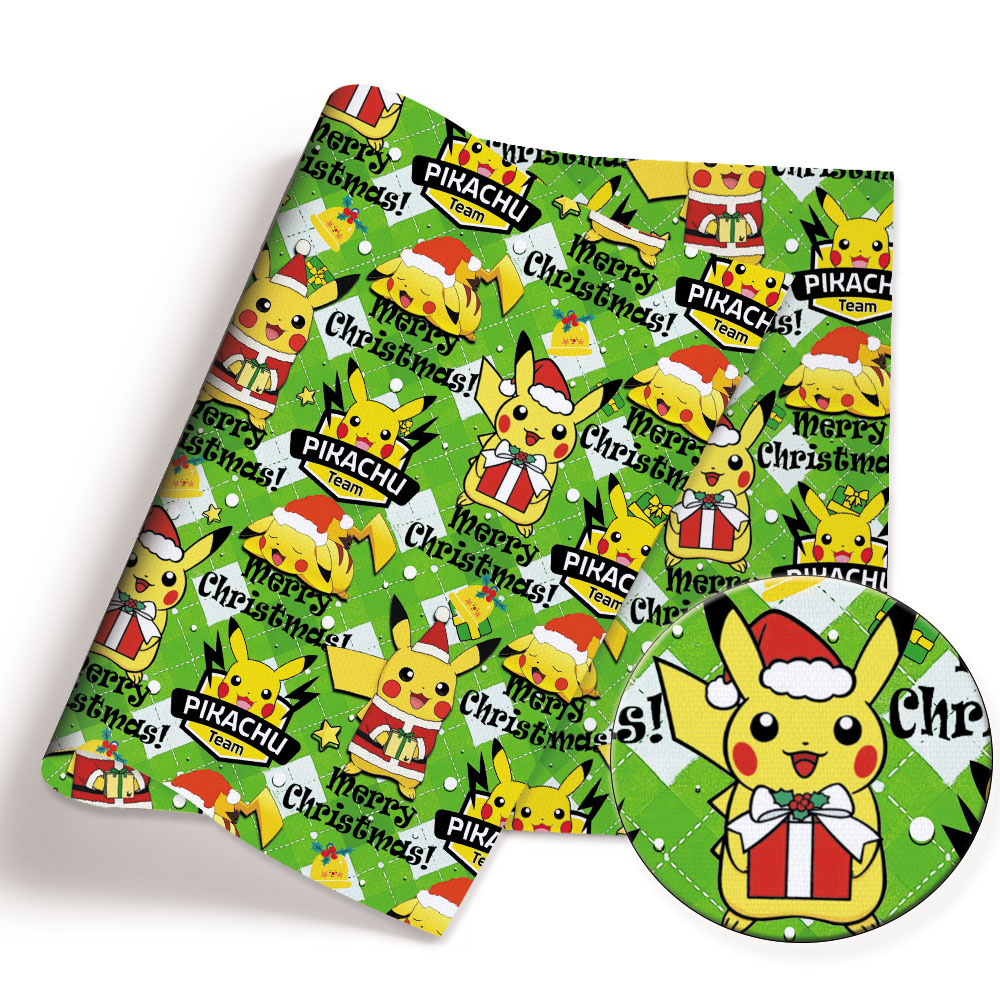 Pokemon Cartoon Fabric140*50cm - Baby Clothing Sewing ulasan dan harga