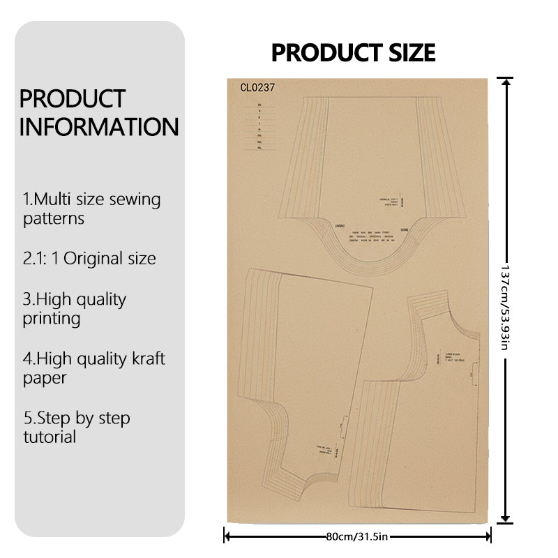 Sewing patterns for women's Li - Baby Clothing Patterns ulasan dan harga