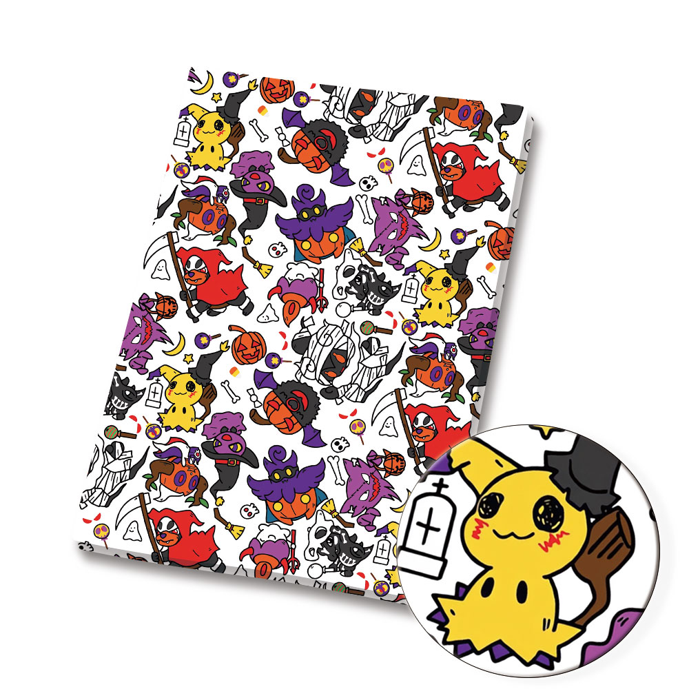 Pokemon Cartoon Fabric140*50cm - Baby Clothing Sewing ulasan dan harga