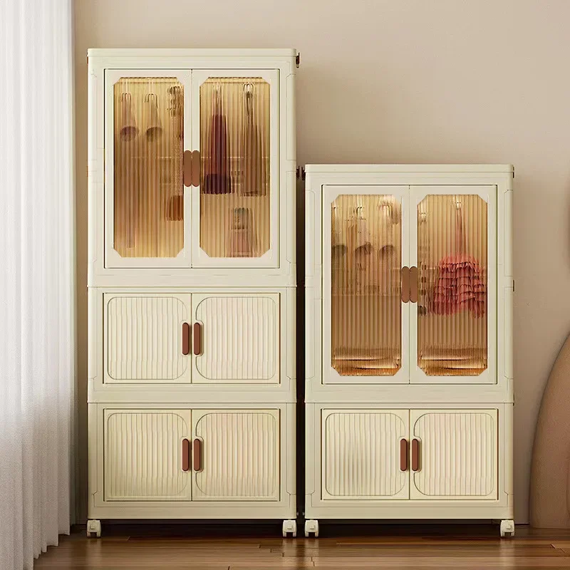 AOLIVIYA Baby Plastic Wardrobe - Baby Clothing Storage ulasan dan harga