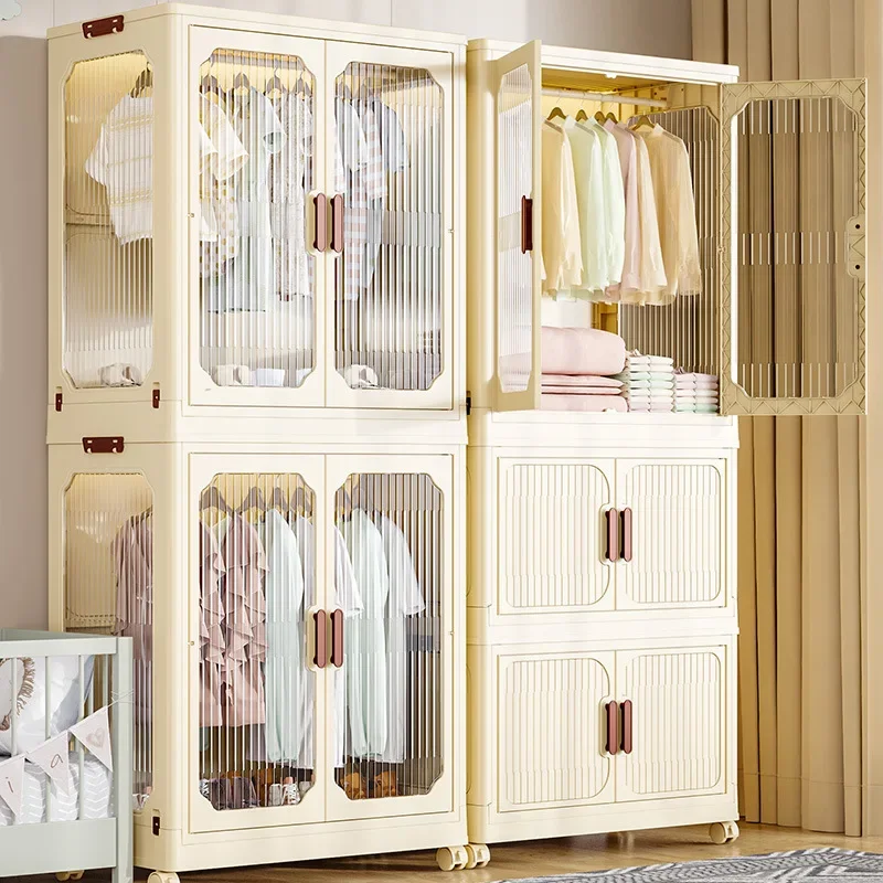 AOLIVIYA Baby Plastic Wardrobe - Baby Clothing Storage ulasan dan harga