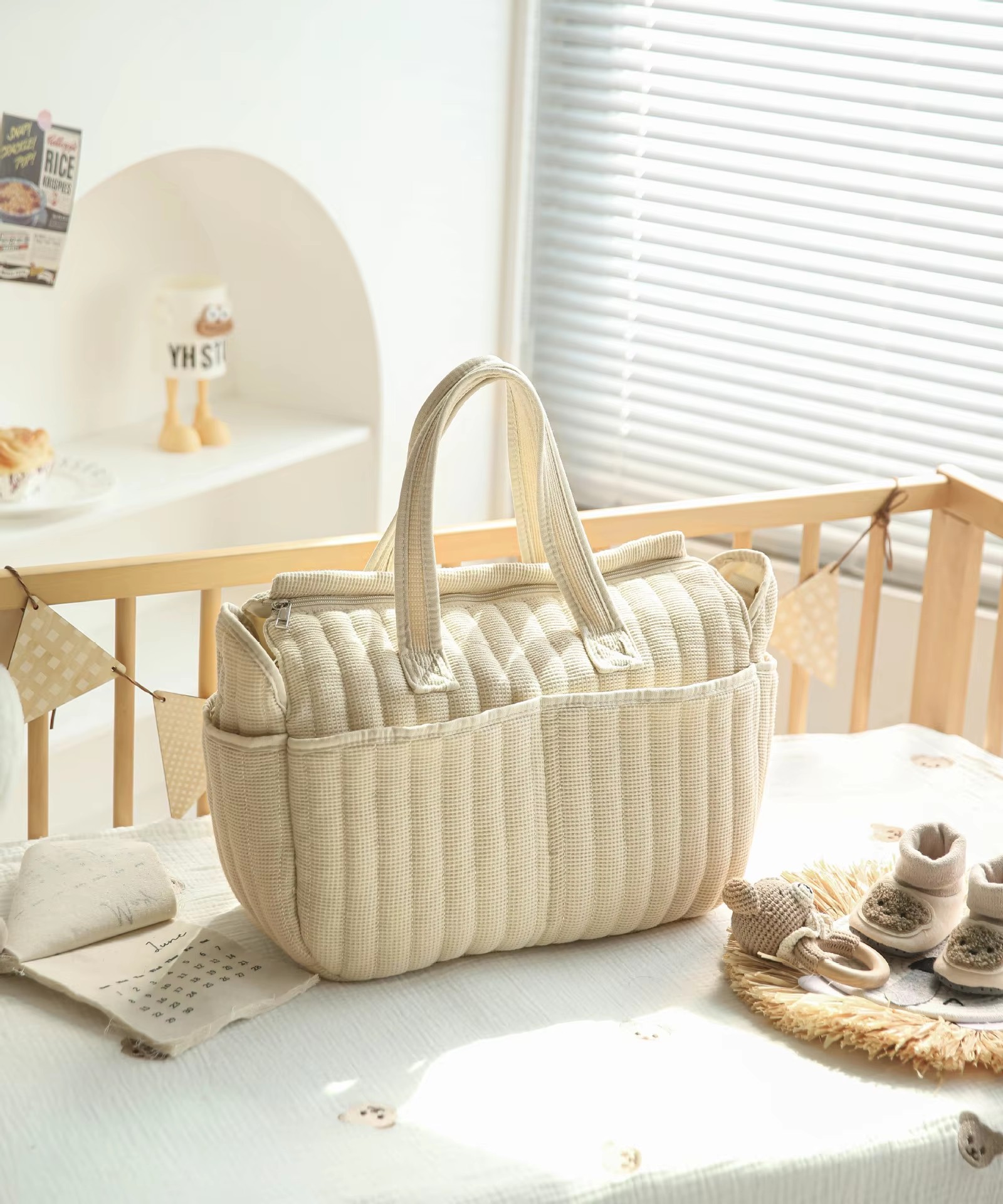 Fashion Baby Diaper Bag Luxury - Baby Clothing Hamper ulasan dan harga