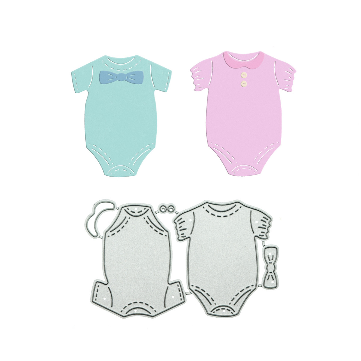 Metal Cutting Dies Clothing Ba - Baby Clothing Patterns ulasan dan harga