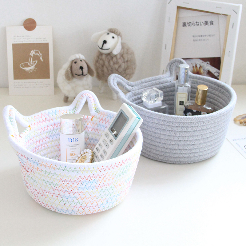 Cotton Cat Ear Shape Desktop S - Baby Clothing Basket ulasan dan harga